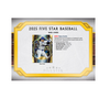 2025 Topps Five Star Baseball Hobby 3-Box Case
