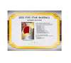 2025 Topps Five Star Baseball Hobby 3-Box Case
