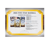 2025 Topps Five Star Baseball Hobby 3-Box Case