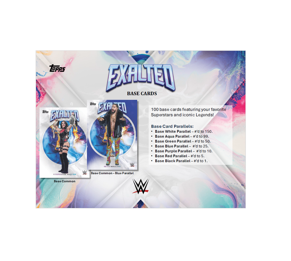 2025 Topps WWE Exalted Hobby 10-Box Case
