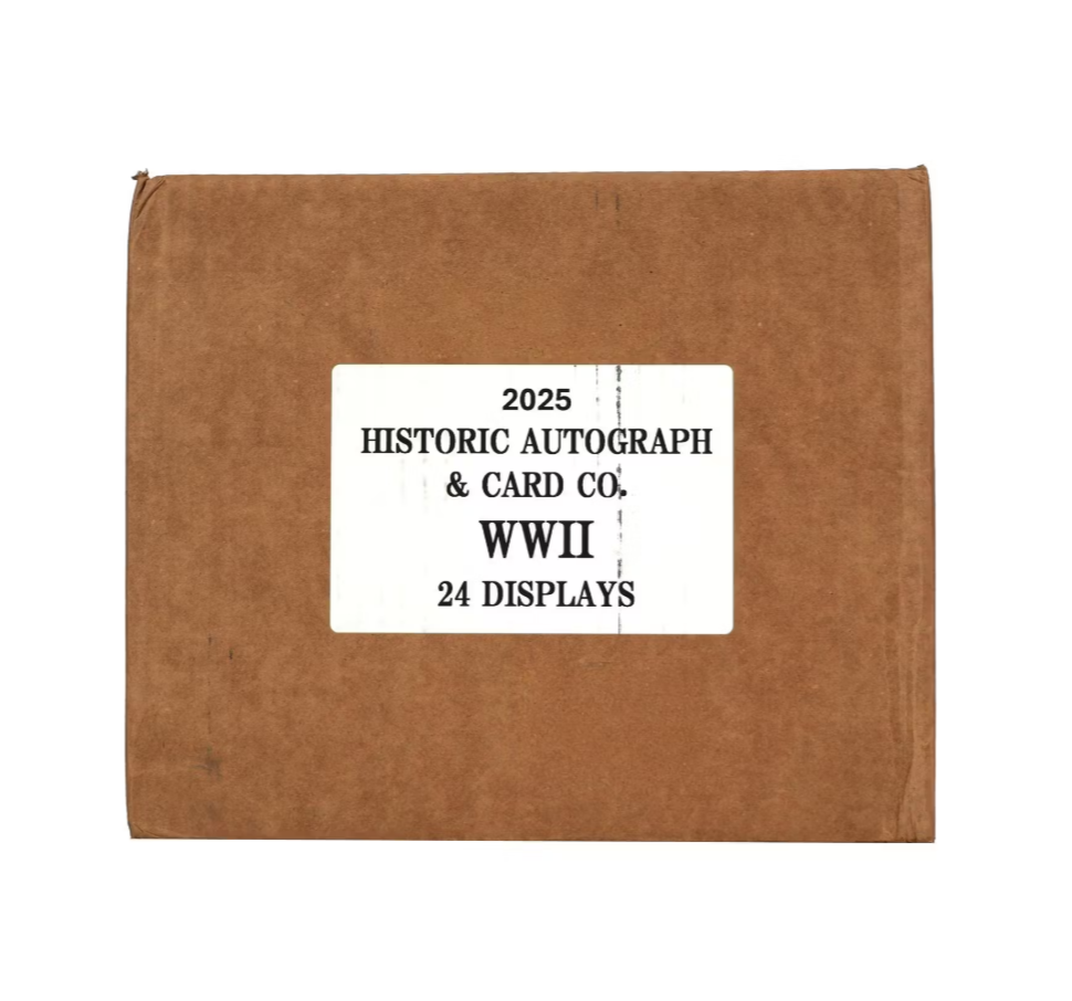 2025 Historic Autographs WWII Hobby 24-Box Case