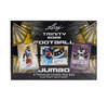 2025 Leaf Trinity Football Hobby Jumbo 8-Box Case