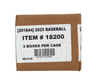 2025 Panini Impeccable Baseball Hobby 3-Box Case