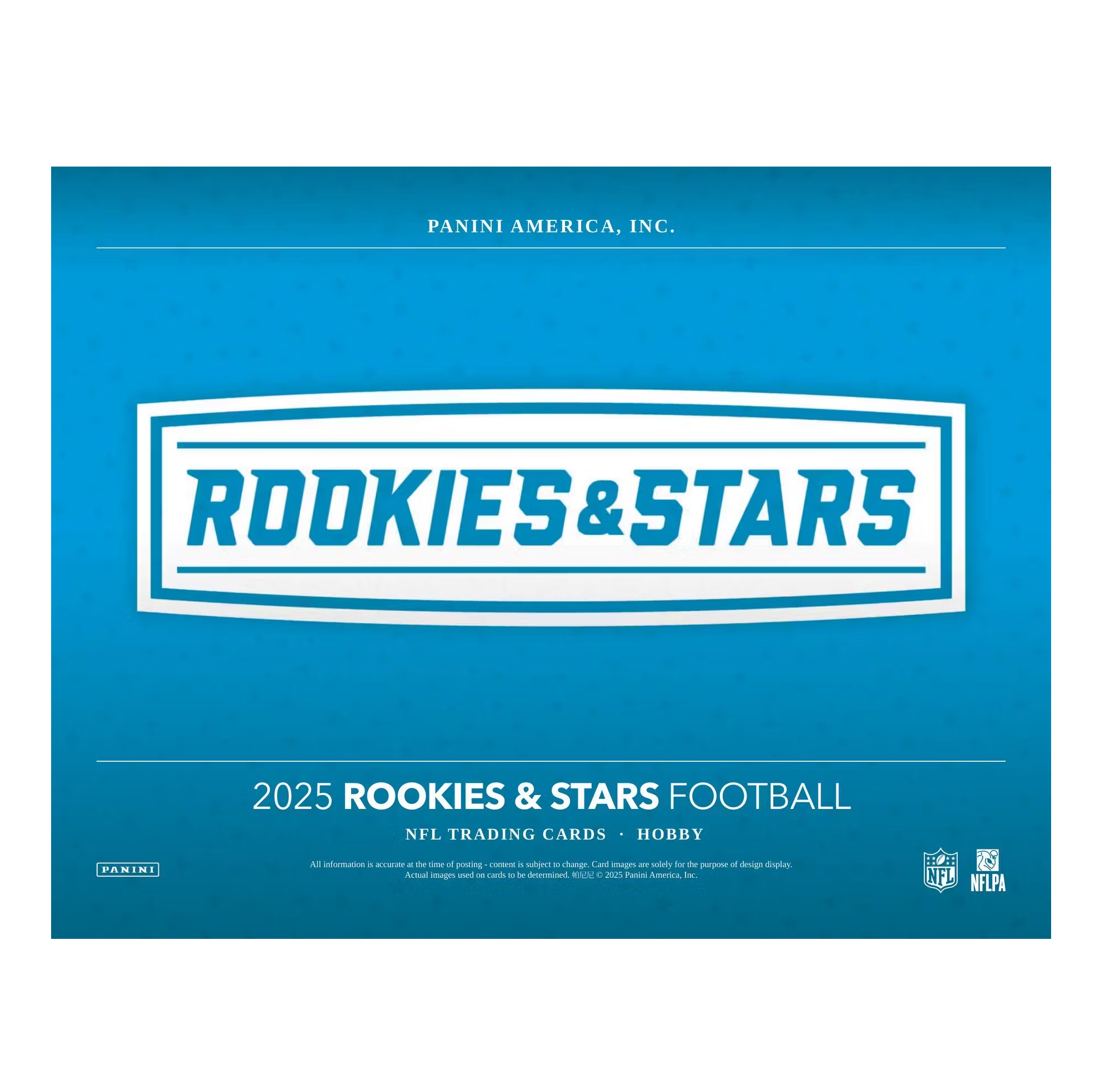2025 Panini Rookies & Stars Football Hobby 14-Box Case