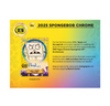 2025 Topps Chrome Spongebob Squarepants 25th Anniversary Blaster 40-Box Case