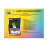 2025 Topps Chrome Spongebob Squarepants 25th Anniversary Blaster 40-Box Case