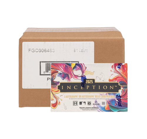 2025 Topps Inception Baseball Hobby 8-Box Case