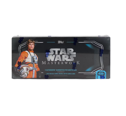 2025 Topps Star Wars Masterwork Hobby 8-Box Case