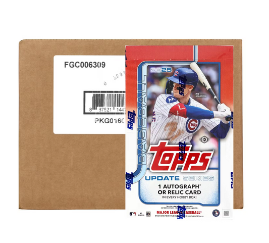 2025 Topps Update Series Baseball Hobby 12-Box Case