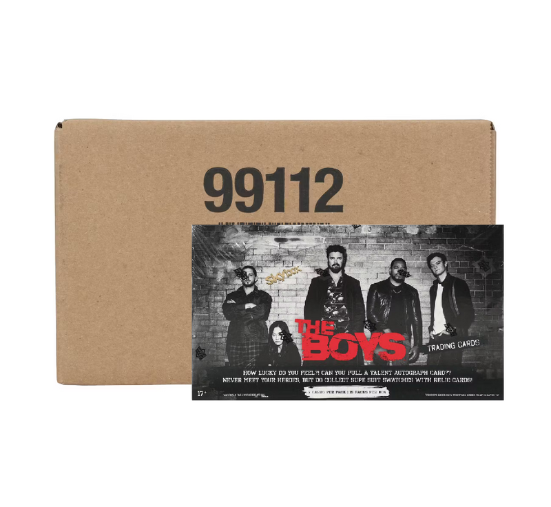 2025 Upper Deck The Boys Season 1 & 2 Hobby 12-Box Case