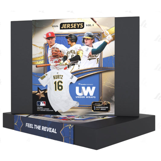 2026 Fanatics Under Wraps Autographed MLB Baseball Jersey Box