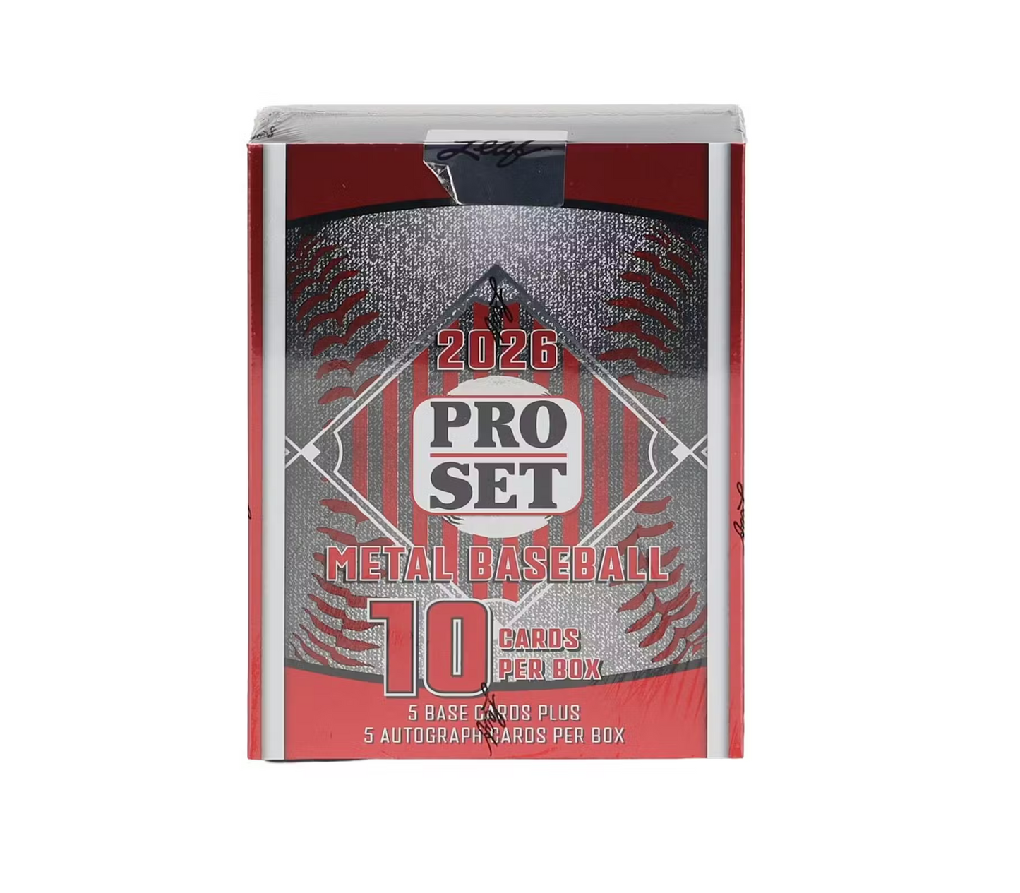 2026 Leaf Pro Set Metal Baseball Hobby 10-Box Case