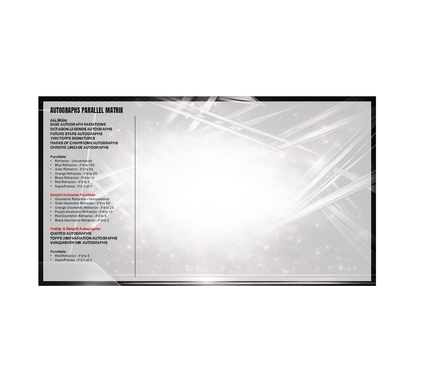 2026 Topps Chrome UFC Breaker's Delight 8-Box Case