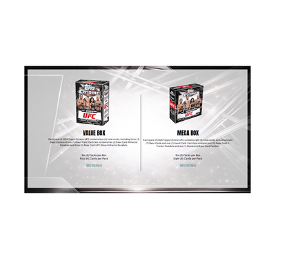 2026 Topps Chrome UFC Breaker's Delight 8-Box Case