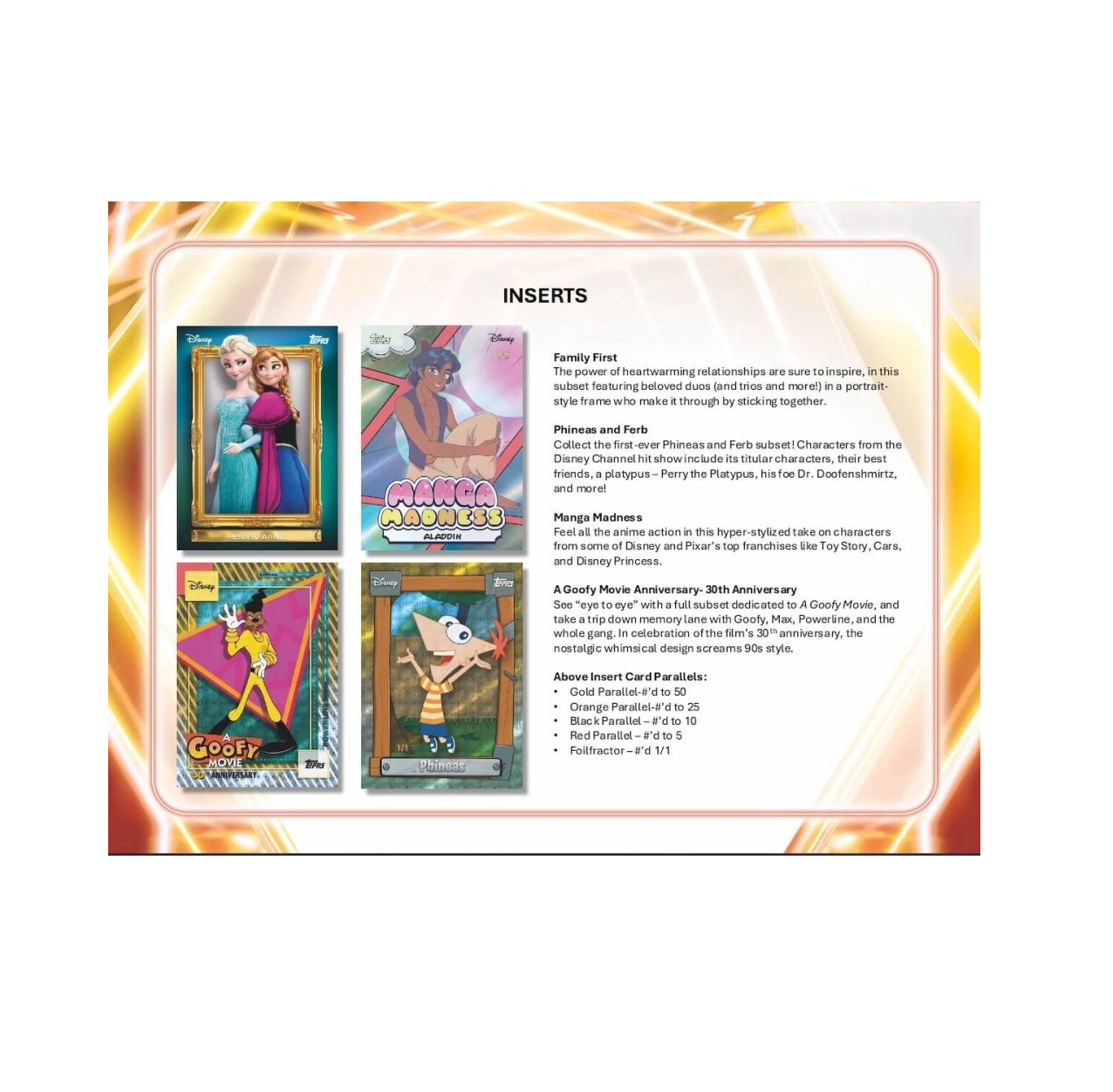 2026 Topps Disney Neon Mega 20-Box Case