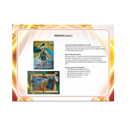 2026 Topps Disney Neon Mega 20-Box Case