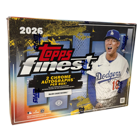 2026 Topps Finest Baseball Hobby Box