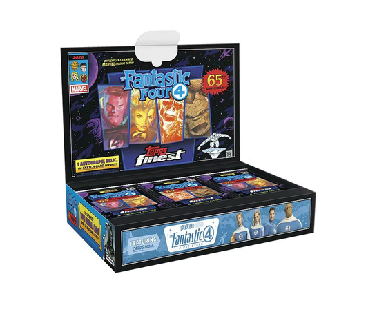 2026 Topps Finest Fantastic Four Hobby 8-Box Case