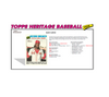2026 Topps Heritage Baseball Mega 20-Box Case