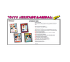 2026 Topps Heritage Baseball Hobby 12-Box Case