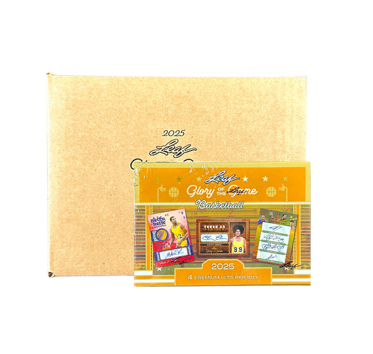 2026 Leaf Glory of The Game Basketball Hobby 10-Box Case