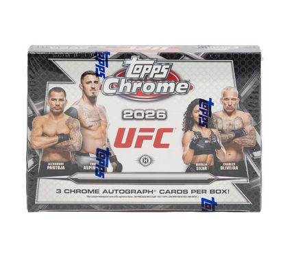 2026 Topps Chrome UFC Breaker's Delight 8-Box Case
