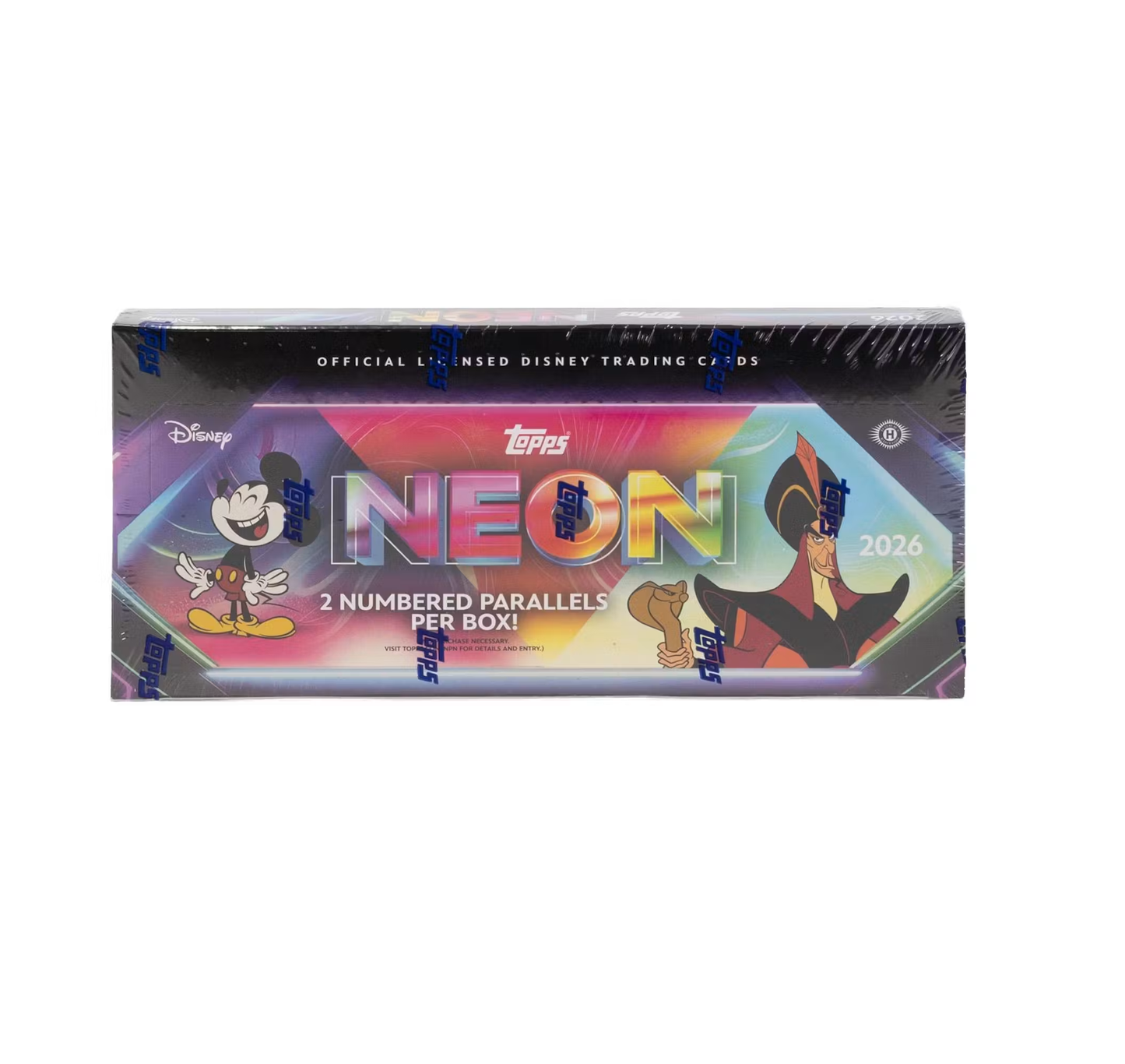 2026 Topps Disney Neon Hobby 12-Box Case