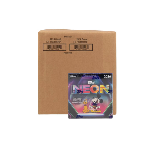 2026 Topps Disney Neon Mega 20-Box Case