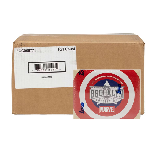 2026 Topps Marvel Brooklyn Collection Captain America Hobby 10-Box Case