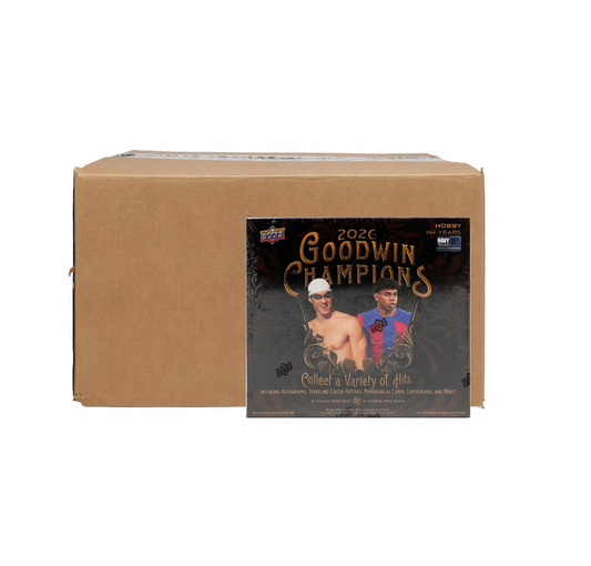 2026 Upper Deck Goodwin Champions Hobby 16-Box Case