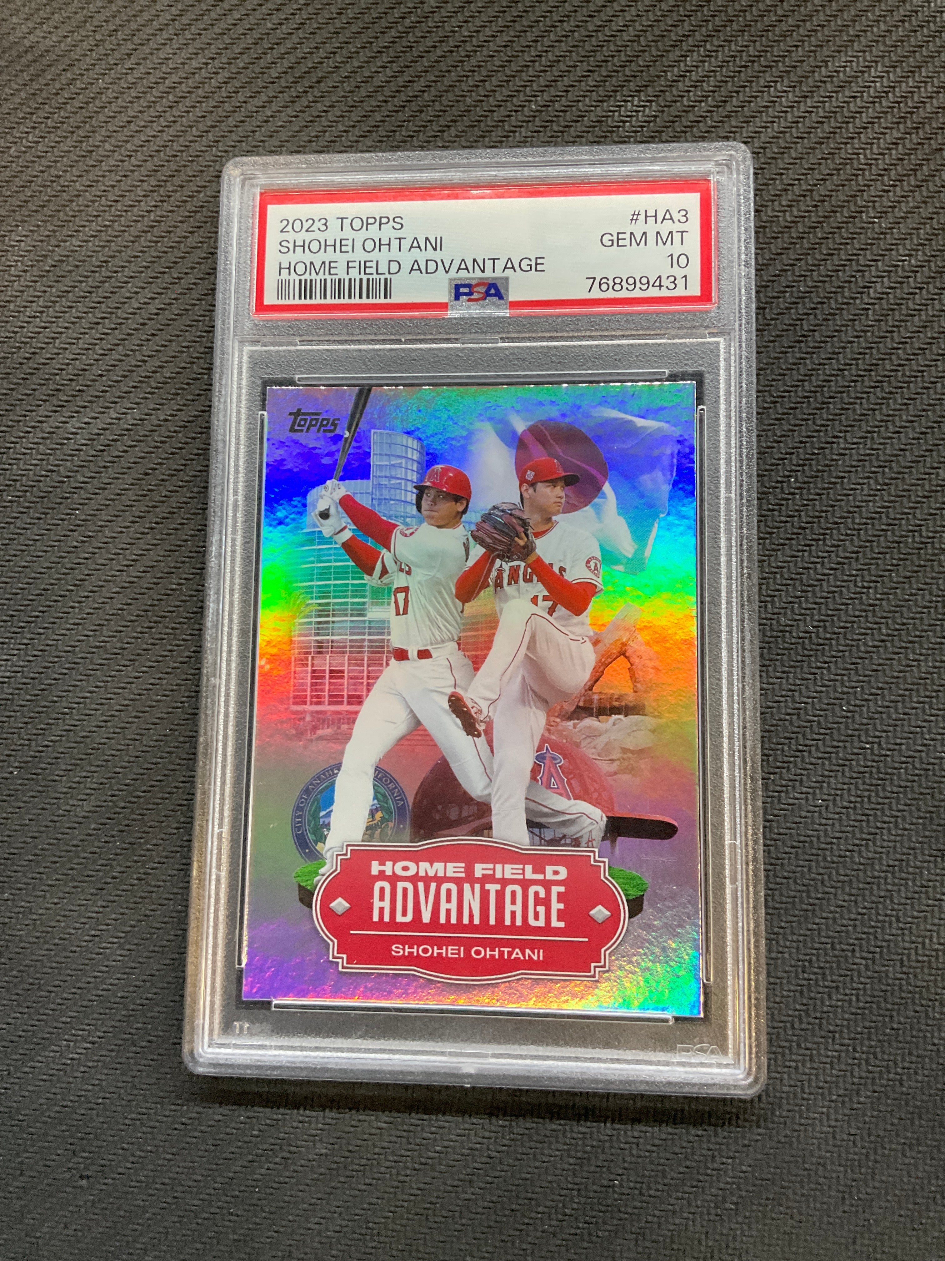 2023 Topps Shohei Ohtani Home Field Advantage PSA 10 Angels 431