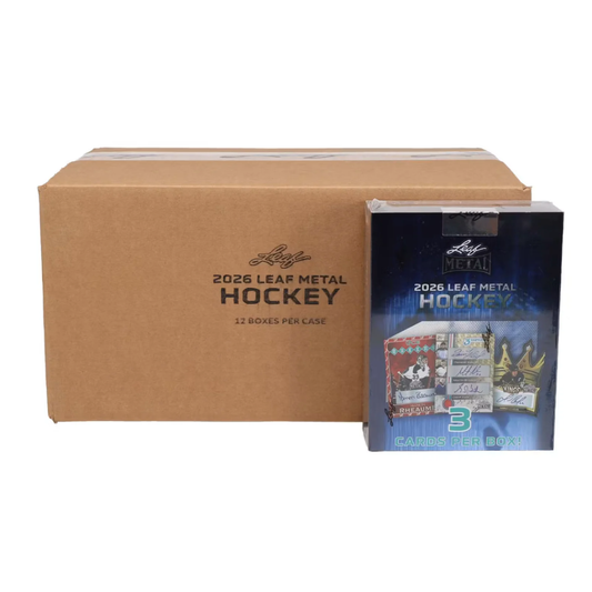2026 Leaf Metal Hockey Hobby 12-Box Case