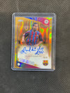 2025/26 Topps Chrome UEFA Ronaldinho Gold Lava Auto /50 Barcelona