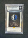 2018 Noir Luka Doncic Rookie Patch Auto /99 True RPA BGS 9 Mavs