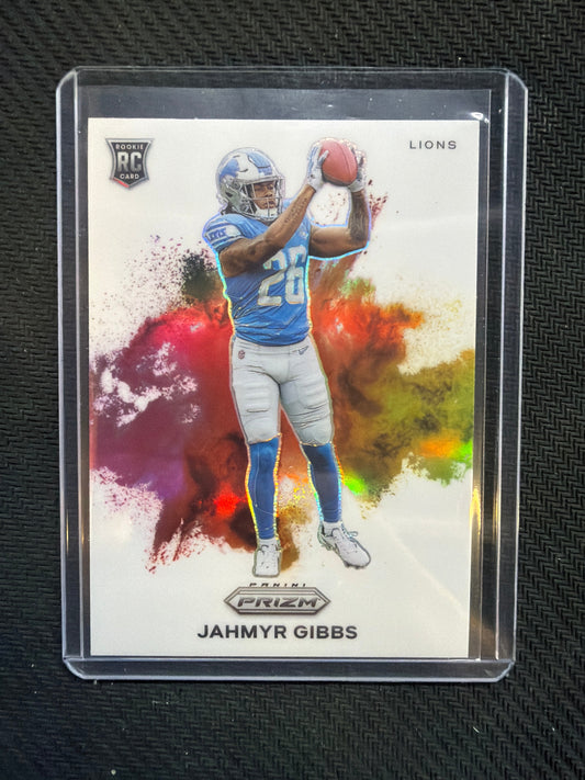 2023 Prizm Jahmyr Gibbs Rookie Color Blast #CB-20 Lions
