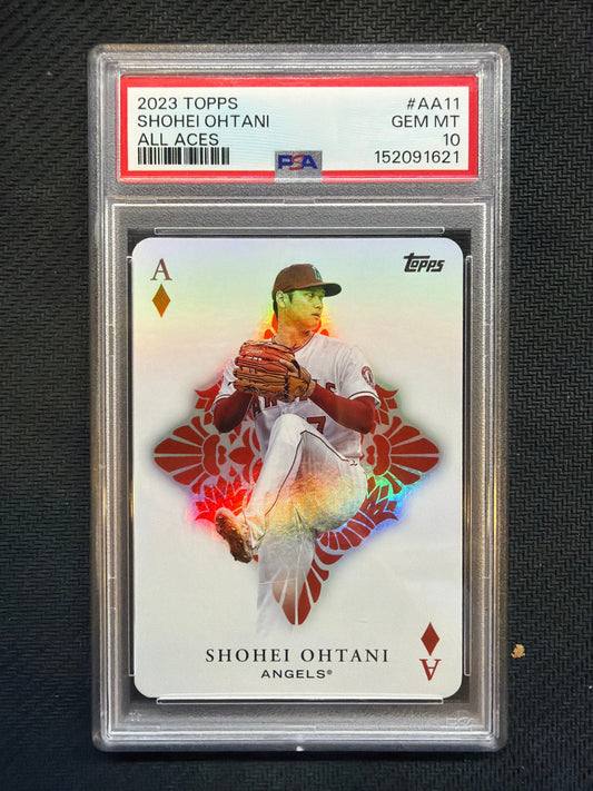 2023 Topps Shohei Ohtani All Aces PSA 10 621
