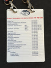 2013 US Open Novak Djokovic Player Credential Signed