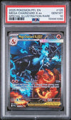 2025 Pokemon Phantasmal Flames Mega Charizard X ex 125 PSA 10 098
