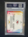 2024 Prizm Patrick Mahomes II Xavier Worthy Dual Color Blast #6 PSA 10 508