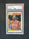 1987 Fleer Michael Jordan PSA 8 Bulls