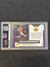 2020 Panini Prizm Lebron James Orange Ice PSA 10 Lakers