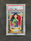 2025 Topps Chrome Disney Wonder Mulan Enchantments Red Refractor /5 #E-6 PSA 10