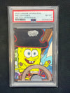 2025 Topps Chrome Spongebob Eric Lehtonen Sqongebob Squarepants Sketch Auto 1/1 PSA 8