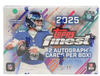 2025 Topps NFL Finest Hobby Box 2 Autos