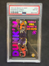 1998 Skybox E-X Century Saquille O'Neal Dunk 'N Go-Nuts #9DG PSA 8 Lakers