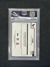 2025 Topps Chrome CJ Stroud Auto Black Lava PSA 8