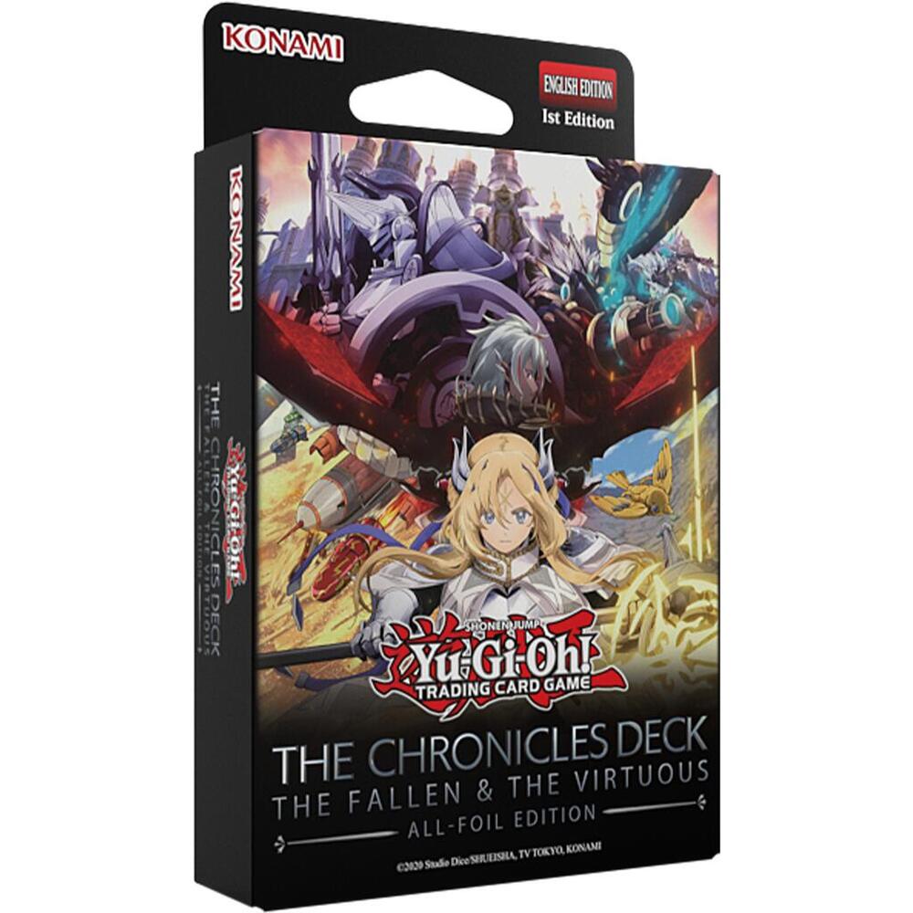 Yu-Gi-Oh! The Chronicles Deck: The Fallen & the Virtuous (All-Foil Edition) 12-Box Case