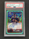 2024 Topps Chrome Caleb Williams Rookie Auto /199 Aqua PSA 10 053