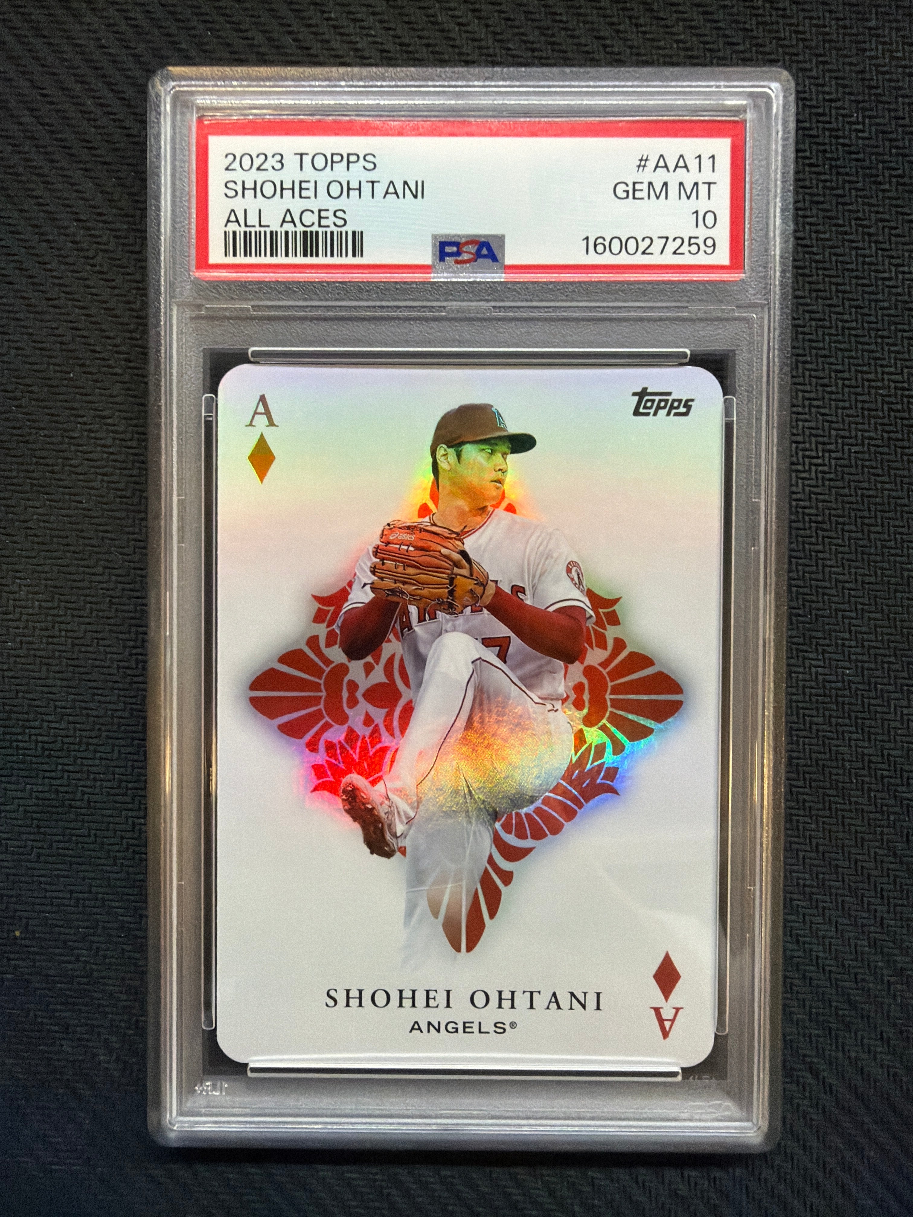2023 Topps Shohei Ohtani All Aces PSA 10