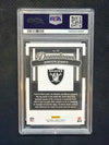 2025 Donruss Ashton Jeanty Downtown Horizontal PSA 10 Raiders 688